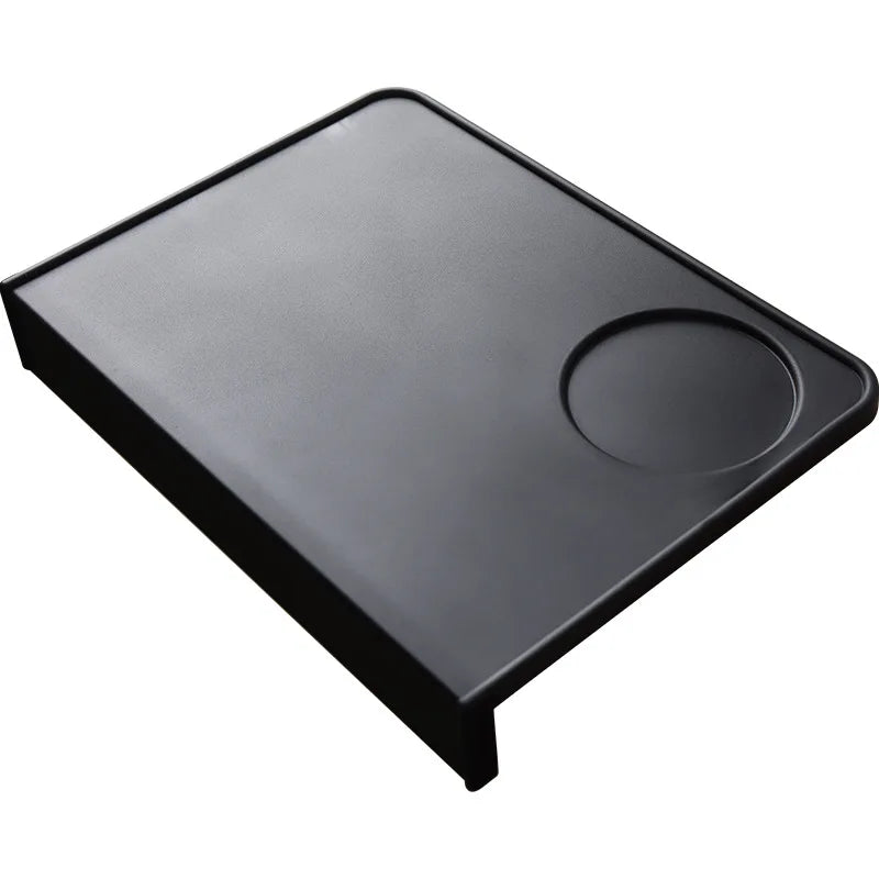 Coffee Tamper Mat Food Grade Nonslip Silicone Flat And Corner Press Powder Pad Espresso Coffee Tamping Rest Holder Tools
