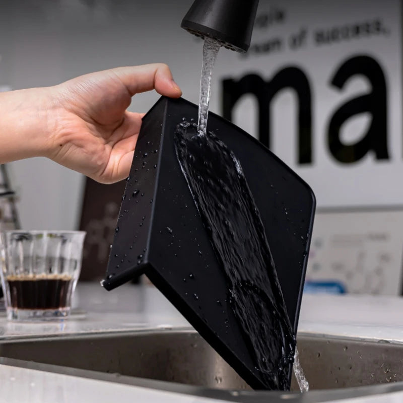 Coffee Tamper Mat Food Grade Nonslip Silicone Flat And Corner Press Powder Pad Espresso Coffee Tamping Rest Holder Tools